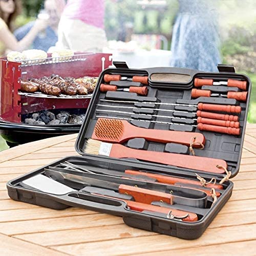 Valigetta Utensili Barbecue Master Tools (18 pezzi)