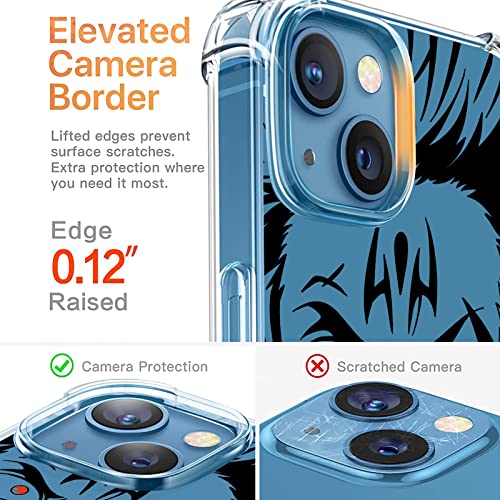 Coque iPhone 15 Pro Max Yuji Anime en TPU Antichoc Noir