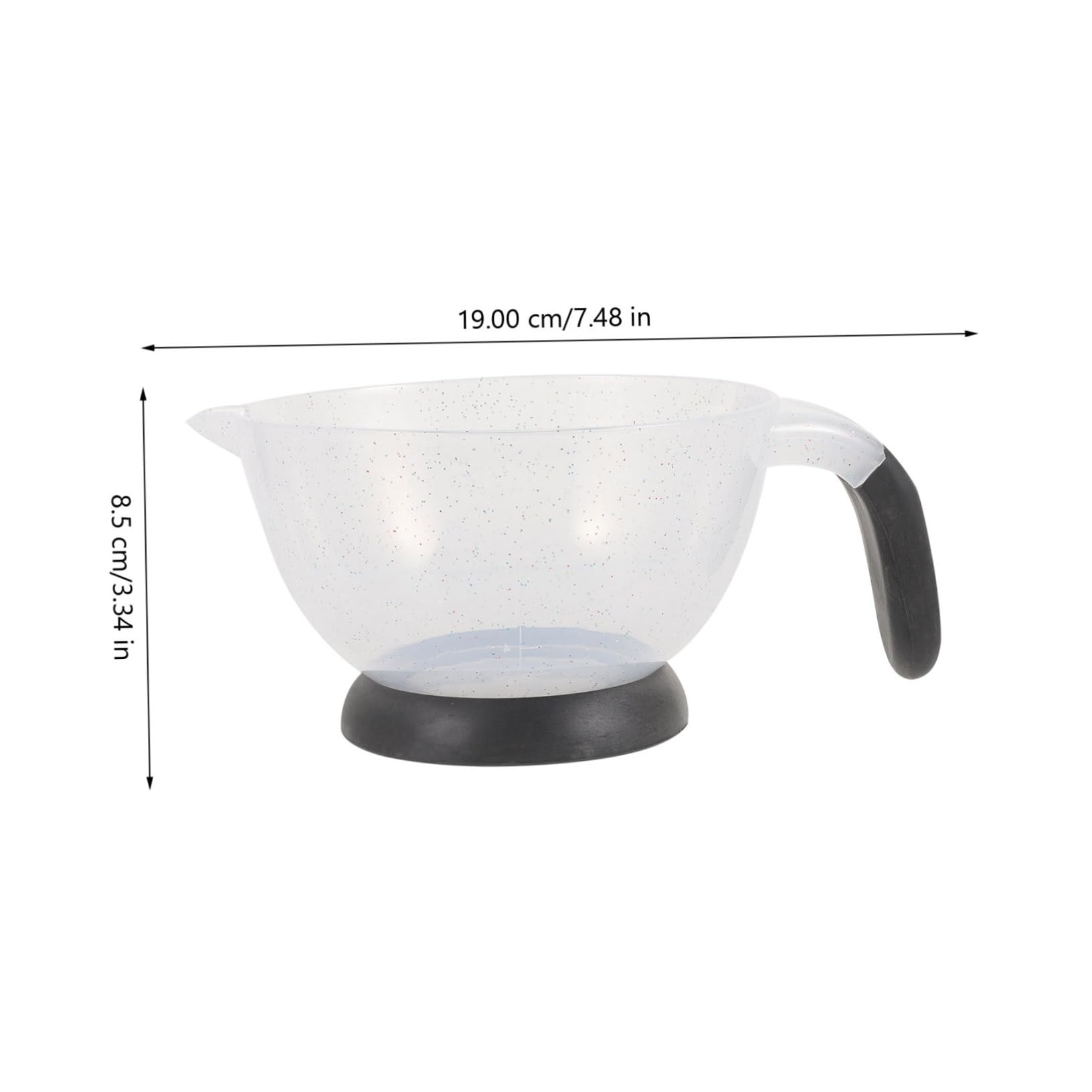 Ipetboom Color Mixing Bowl for Hair Dyeing Durable Hair Coloring Bowls for Salon Home Use for DIY Hair Dye Kits Skin Care Convenient Sturdy Design