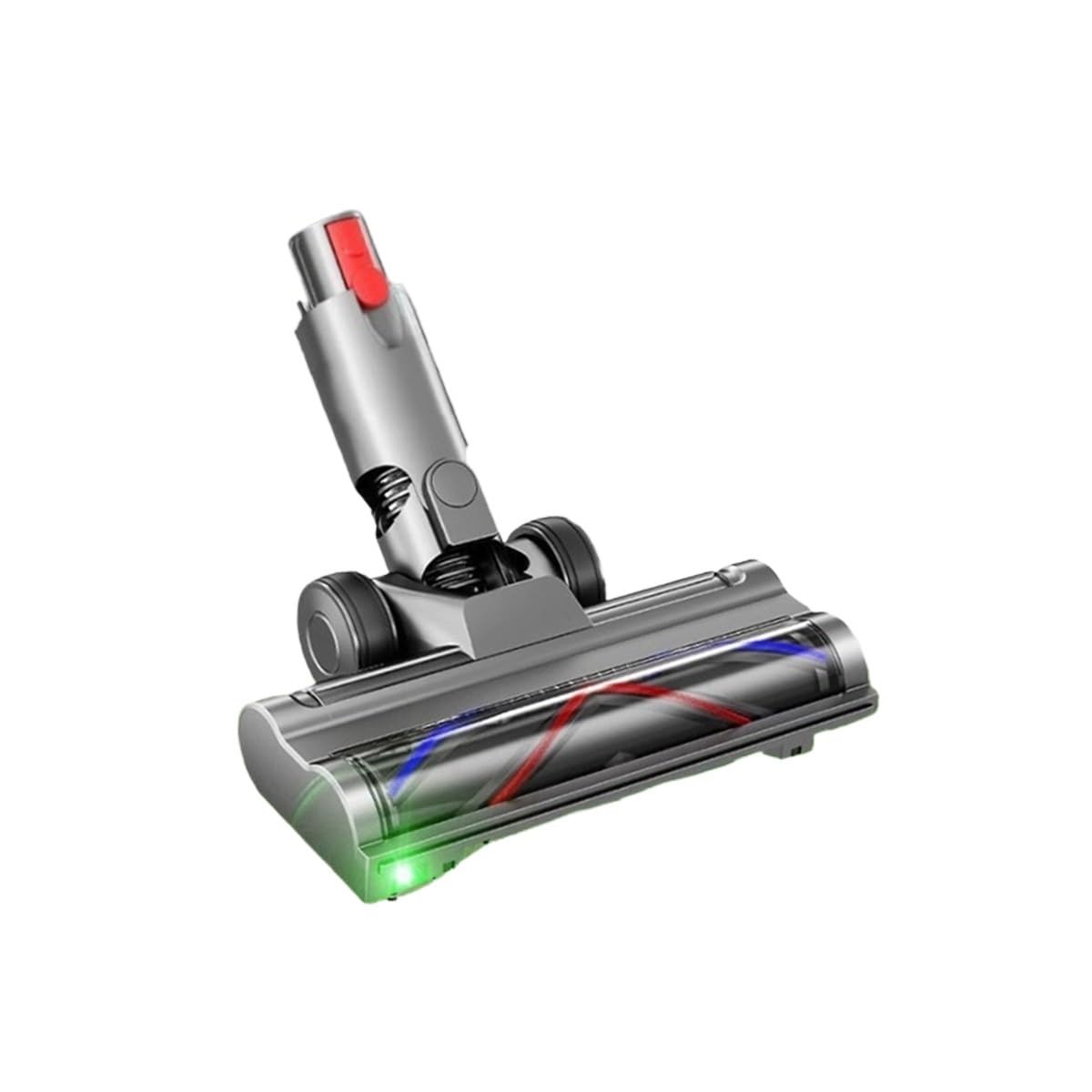 VKOPWISAZBR A47T Direct Drive Brush Head，Compatible For Dyson， V10 Slim V12 Slim Vacuum Attachment With Dust Detection Carpet Floor Clean