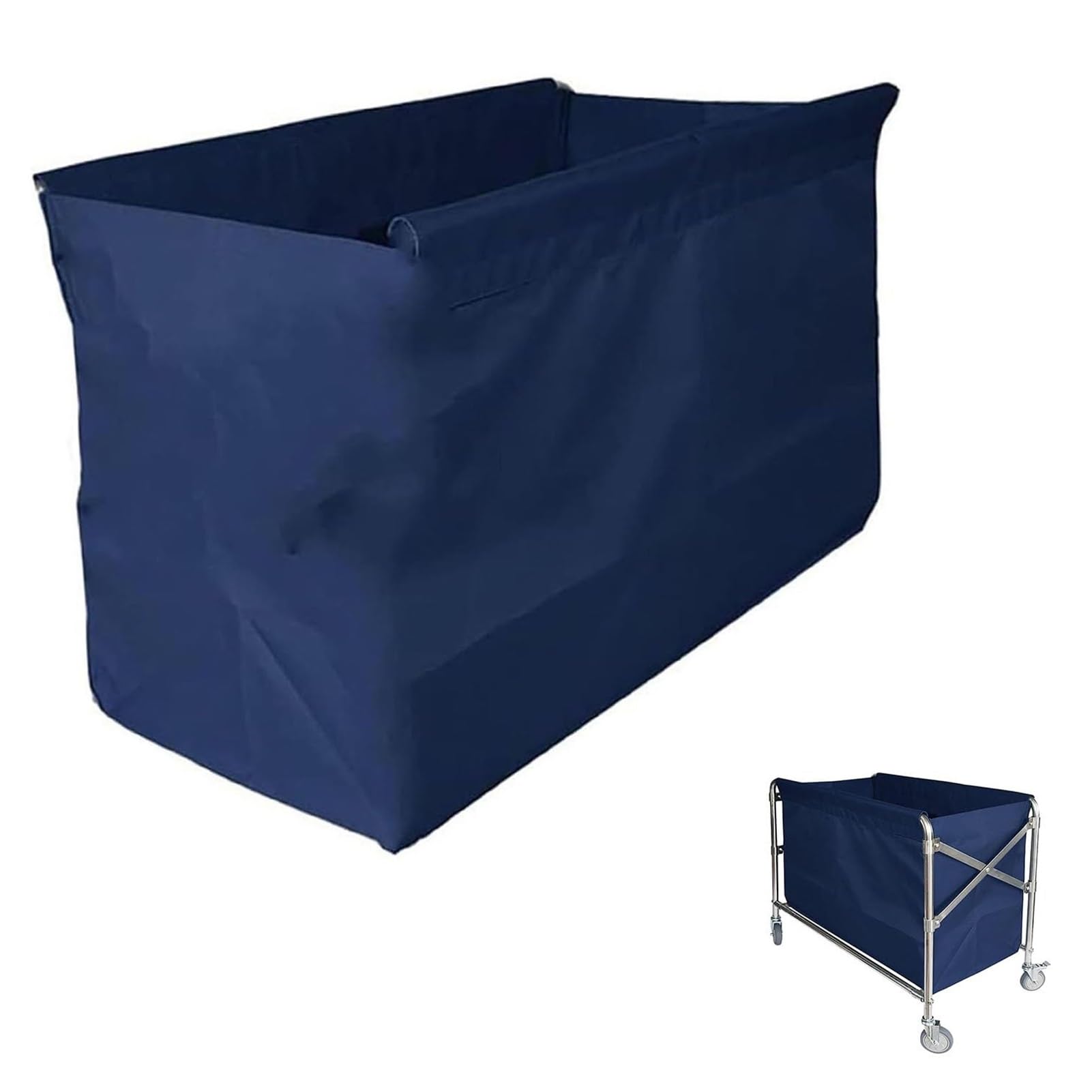 Bolsa de repuesto para carrito de lavandería que soluciona roturas en transporte de ropa