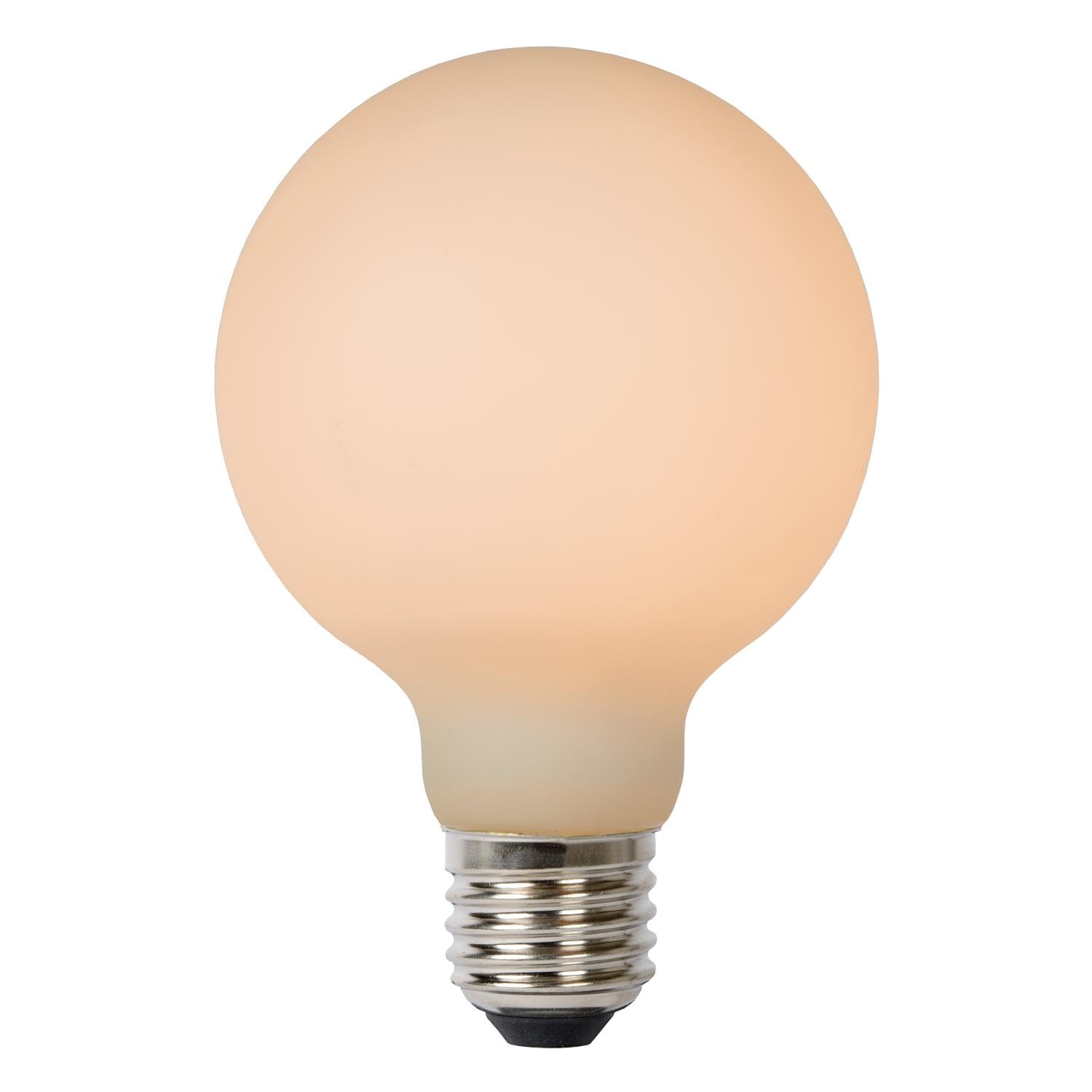 LUCIDE G80 - Filament Lamp - Diameter 8 cm - LED 3 StepDim - E27-1x8W 2700K - Opal - Image 4