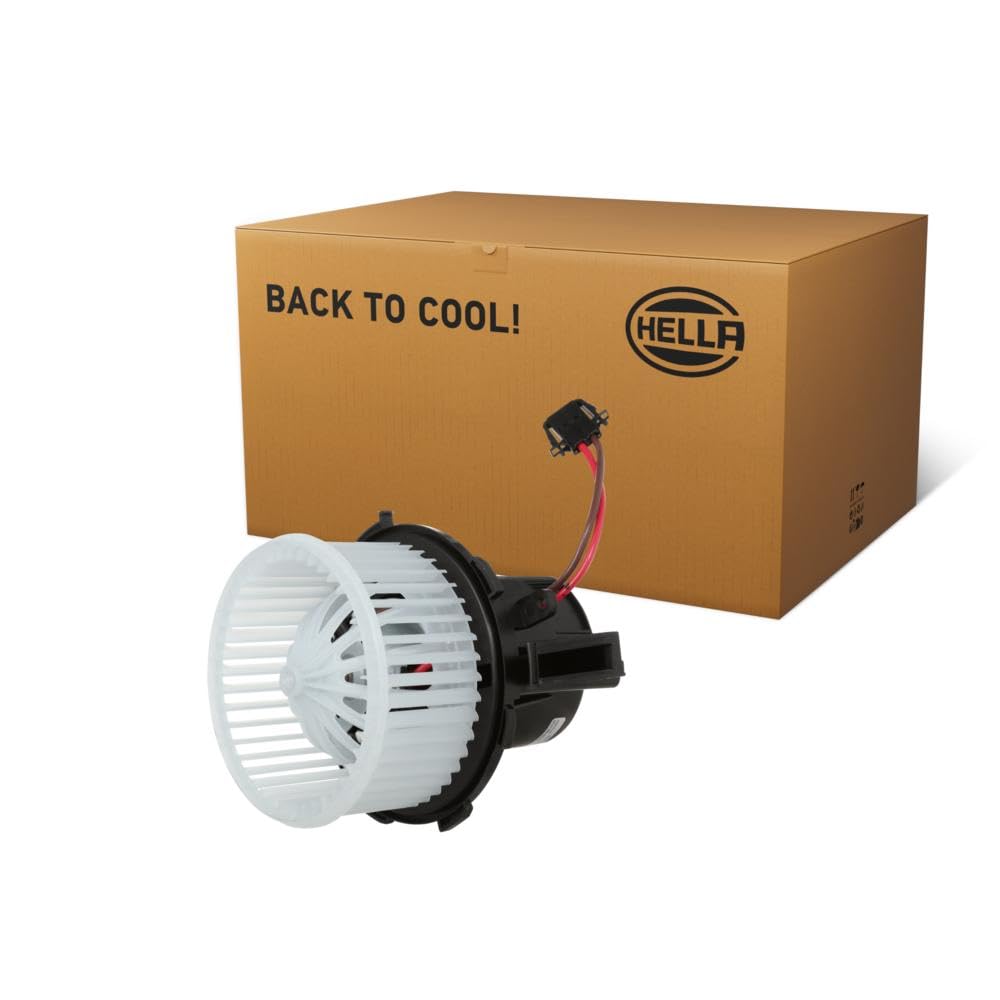 HELLA 8EW 366 400-311 Pulseur d'air habitacle - 12V - 198W