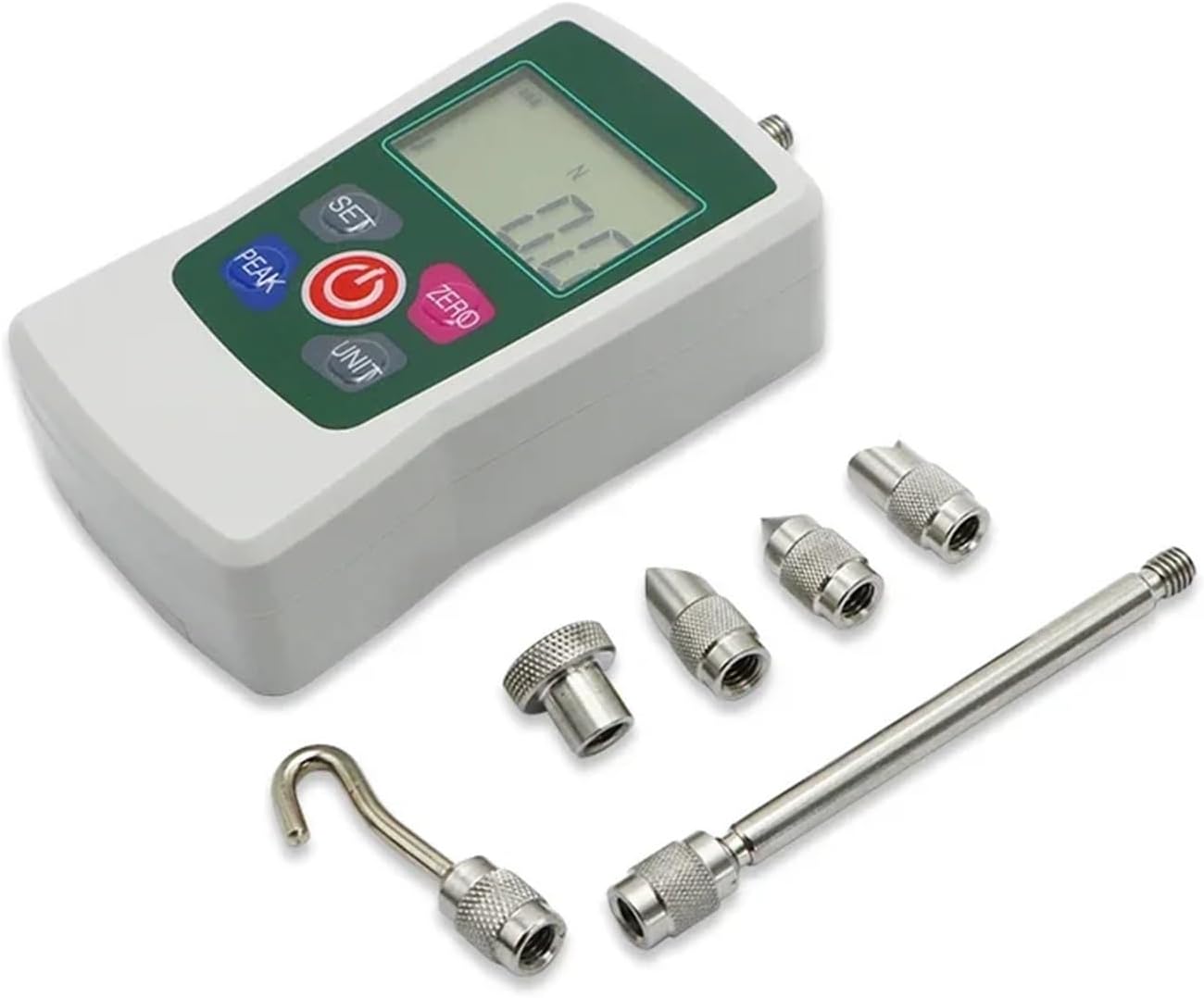 ロードセル ダイナモメーター力測定装置デジタルゲージプッシュプルロードセル重量センサー 工業用・電子スケール用(100N)