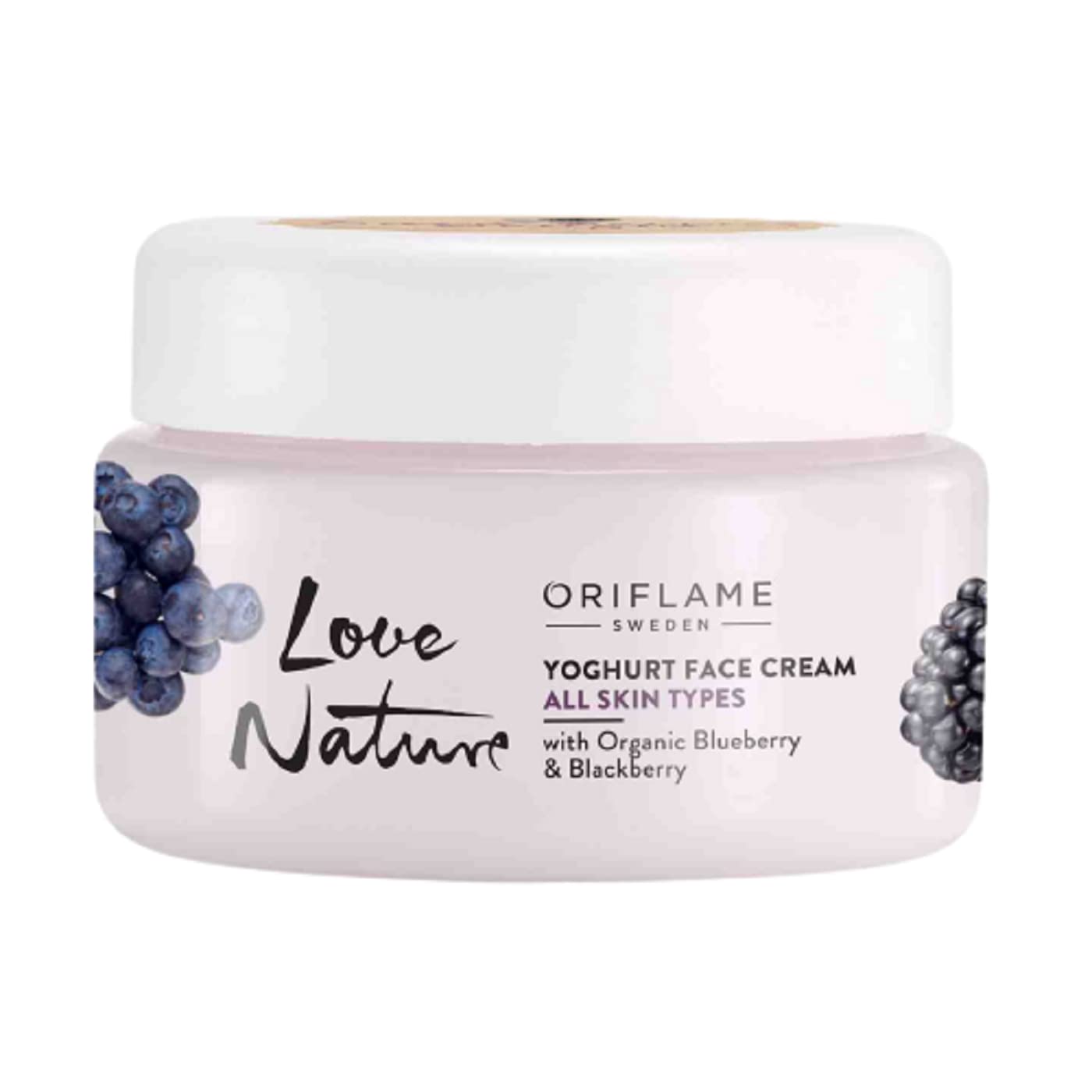 Oriflame LOVE NATURE Dark Berries Delight Yoghurt Face Cream Amazon