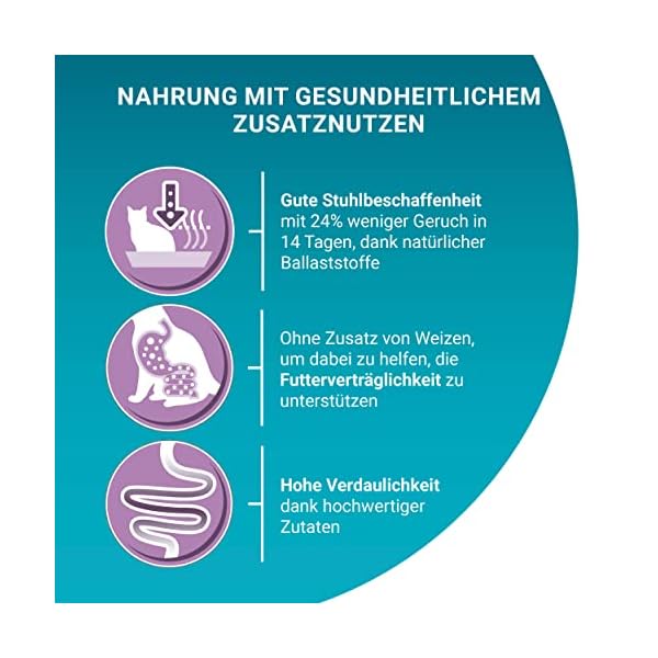 PURINA ONE BIFENSIS Sensitive Katzenfutter trocken, reich an Truthahn, 6er Pack (6 x 750g) – Bild 4