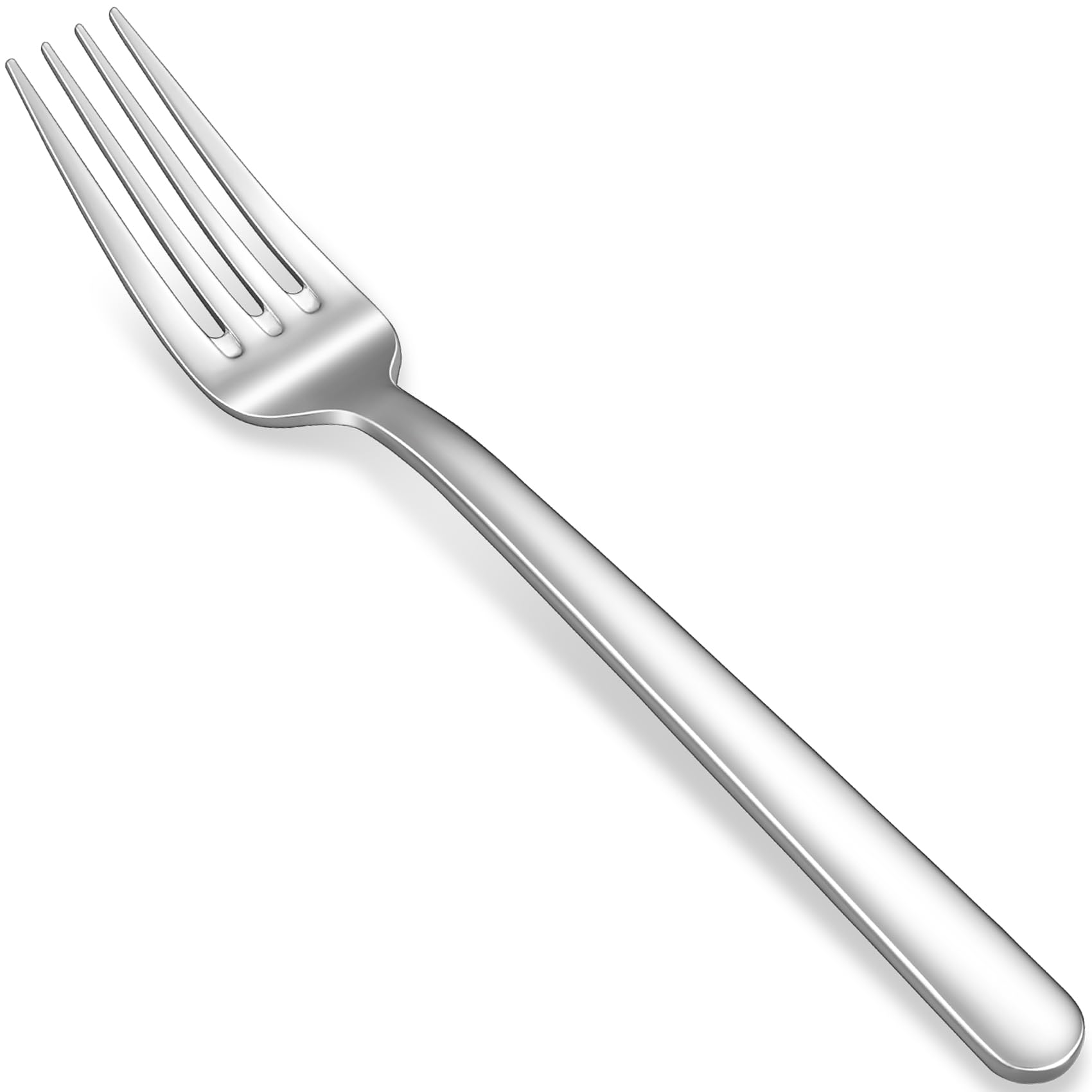 KEAWELL Premium Aline 4-Piece 8.3-Inch Dinner Fork Set (4, Dinner Forks)