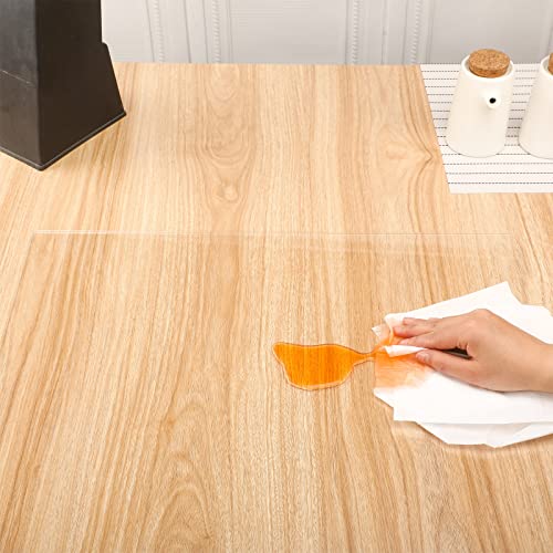 Acrylic Cutting Board With Lip Clear Non Slip Cutting Board Countertop Protector With 6 Non Slip Mats For Chopping And Cutting Food (20 X 24 X 1.5 Inch) #TOP2