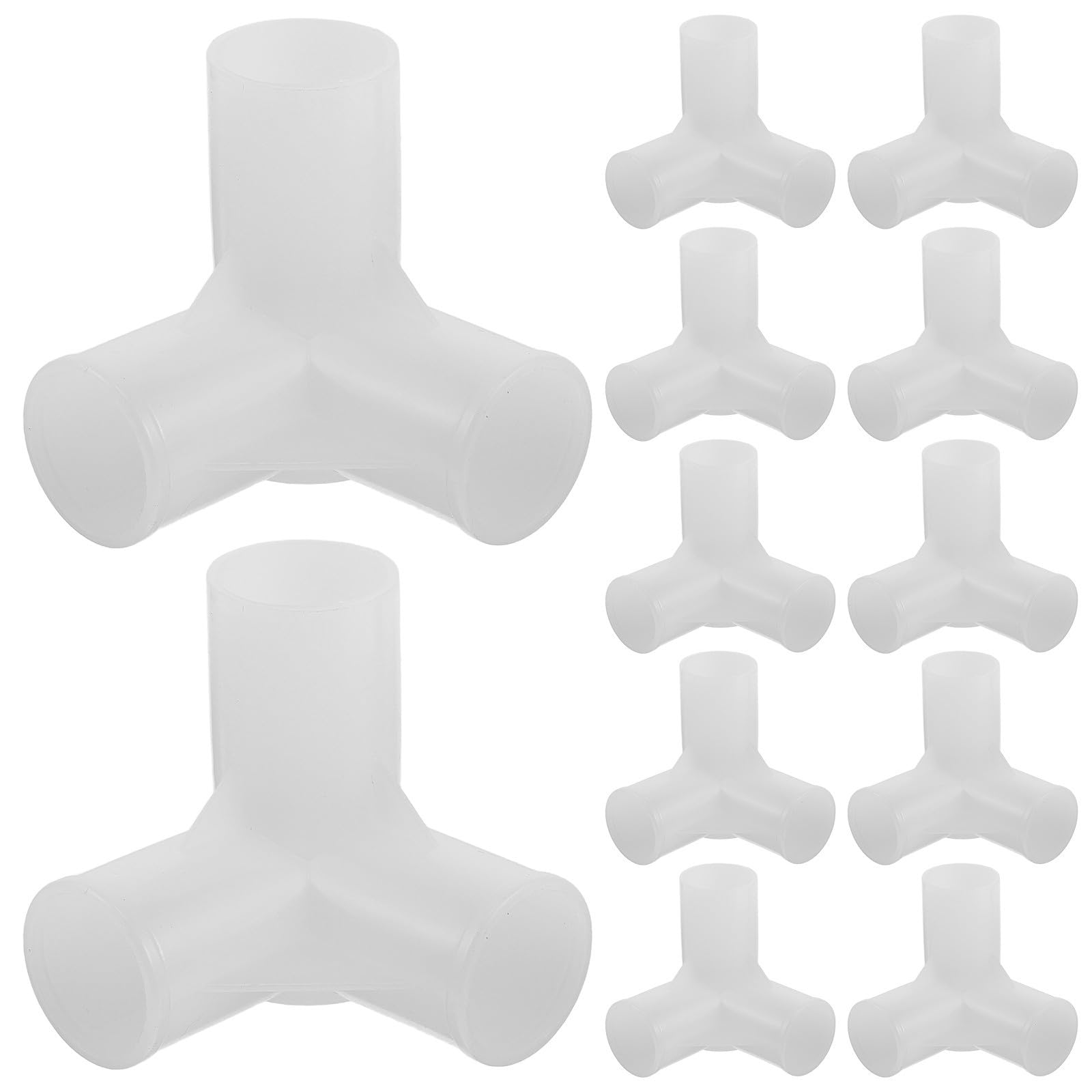 Conectores de Armario para zapatero de 22mm de diámetro con montaje sencillo y 20 piezas