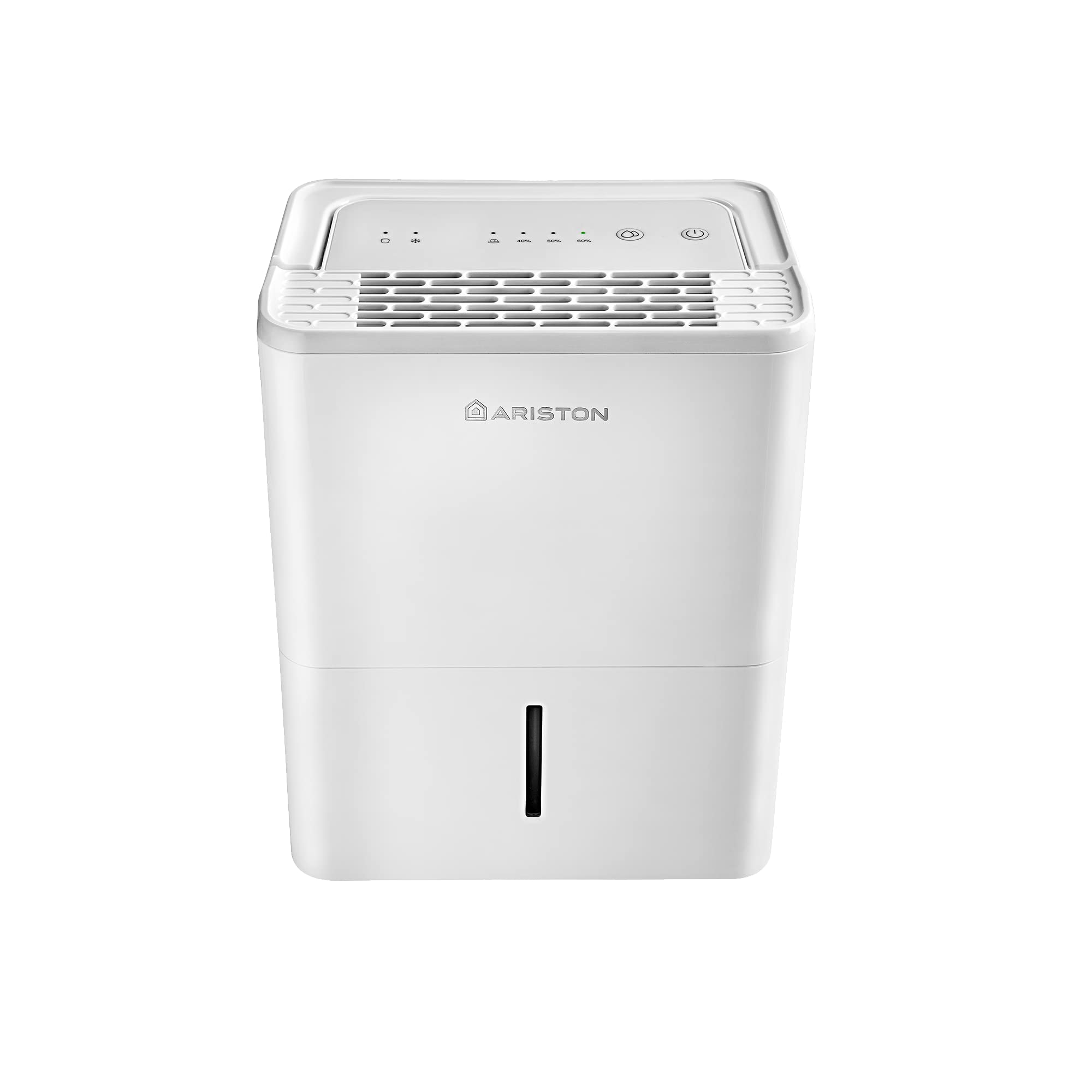 AristonDEOS 12 UK Dehumidifier 12L/Day, Super Silent, Auto Restart, Auto Shut Off, Continuous Operation, dust filter air filter - Ideal for Home Damp and Laundry Drying