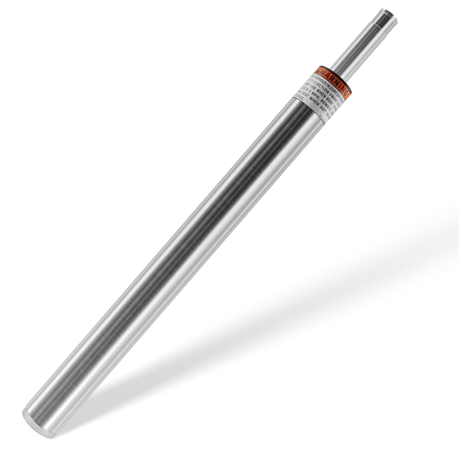 Set of 2 3/4" Boat Seat Post - 16" Tall Aluminum Non-Threaded Pin Post 1.5" Diameter for Fishing Pontoon Cruising Boats, 1 Packs