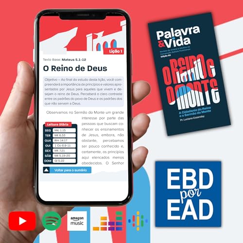 EDB por EAD | LI&Ccedil;&Atilde;O 1 | O REINO DE DEUS | O Reino e o Monte, A Cidadania do Reino e o Sem&atilde;o do Monte | REVISTA PALAVRA & VIDA 80