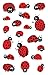 Avery Zweckform Sticker 76 x 120 Papier 2BG Motif coccinelle