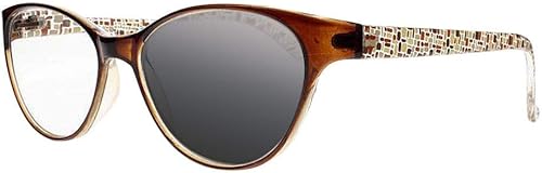 Gafas de sol de lectura multifocal multifocal de transición de ojo de gato de gran tamaño para mujer