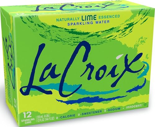Image of La Croix Sparkling Water, Lime, 12 Fl Oz (pack of 12)