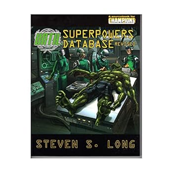 Paperback UNTIL Superpowers Database Book