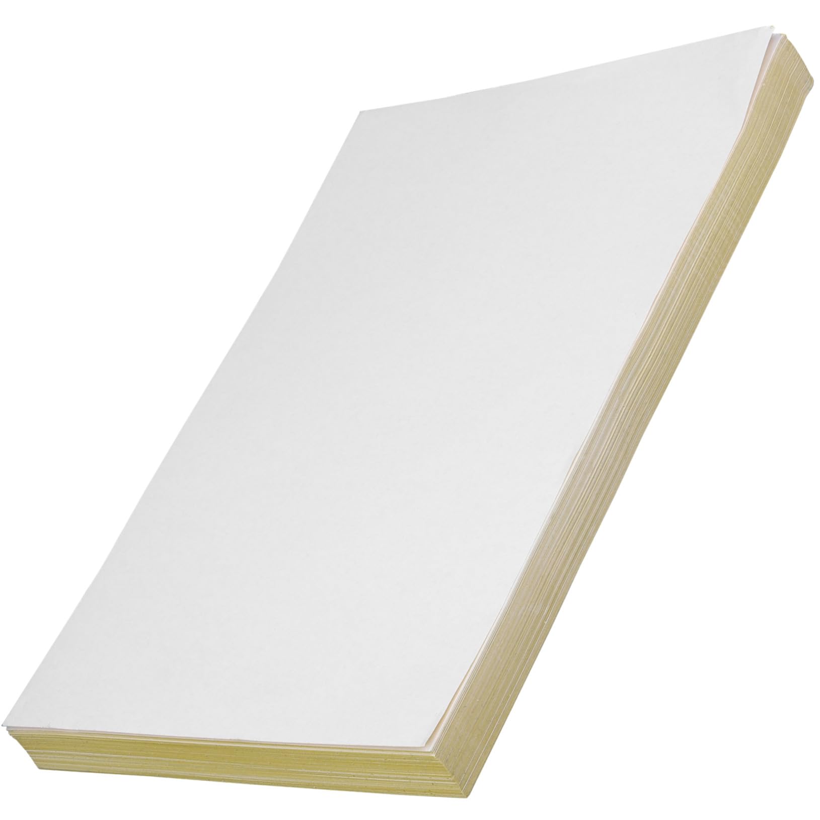 100 hojas Papel Adhesivo Mate para Imprimir Pegatinas Autoadhesivas Compatibles con Impresoras y Láser para Manualidades y Proyectos Escolares