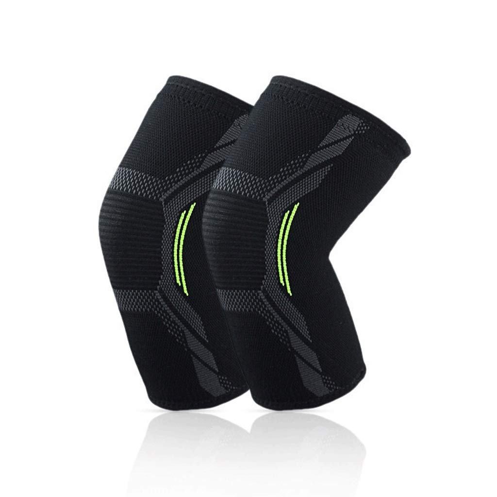 Genouillères de sport minces en nylon pour soulager les genoux fatigués