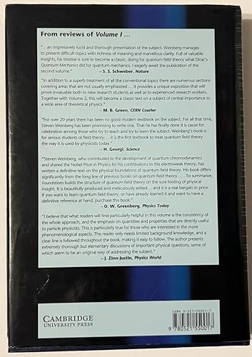 Cambridge University Press Weinberg, Steven The Quantum Theory Of Fields thumb #2
