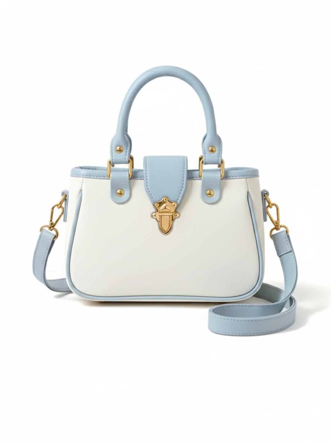LIKE STYLE Women’s Stylish PU Sling Bag with Metal Flap Lock | Dual Compartments Crossbody & Shoulder Handbag | Detachable... - Review, Price and Buying Guide
