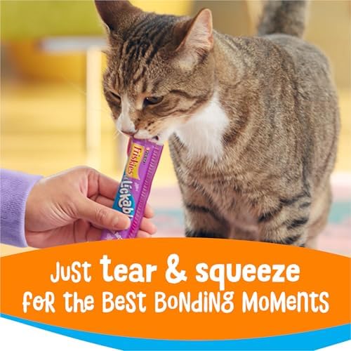 Friskies Purina Lil Lickables Cat Treats Variety Pack, 20 Ct, 10 oz - 3