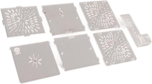 Miniatura 3 de Caja de aislamiento de cría de peces, caja de aislamiento de acuario de acuario de aclimatación de peces acrílicos sólidos para peces bebés