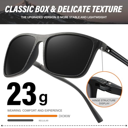 Polarized Sunglasses for Men Classic Lightweight Driving Fishing Golf Sun Glasses UV Protection Goggles3