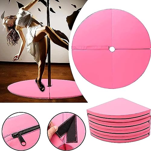 Tapis de pole dance de 120 cm pour s'entraîner à domicile sans risque