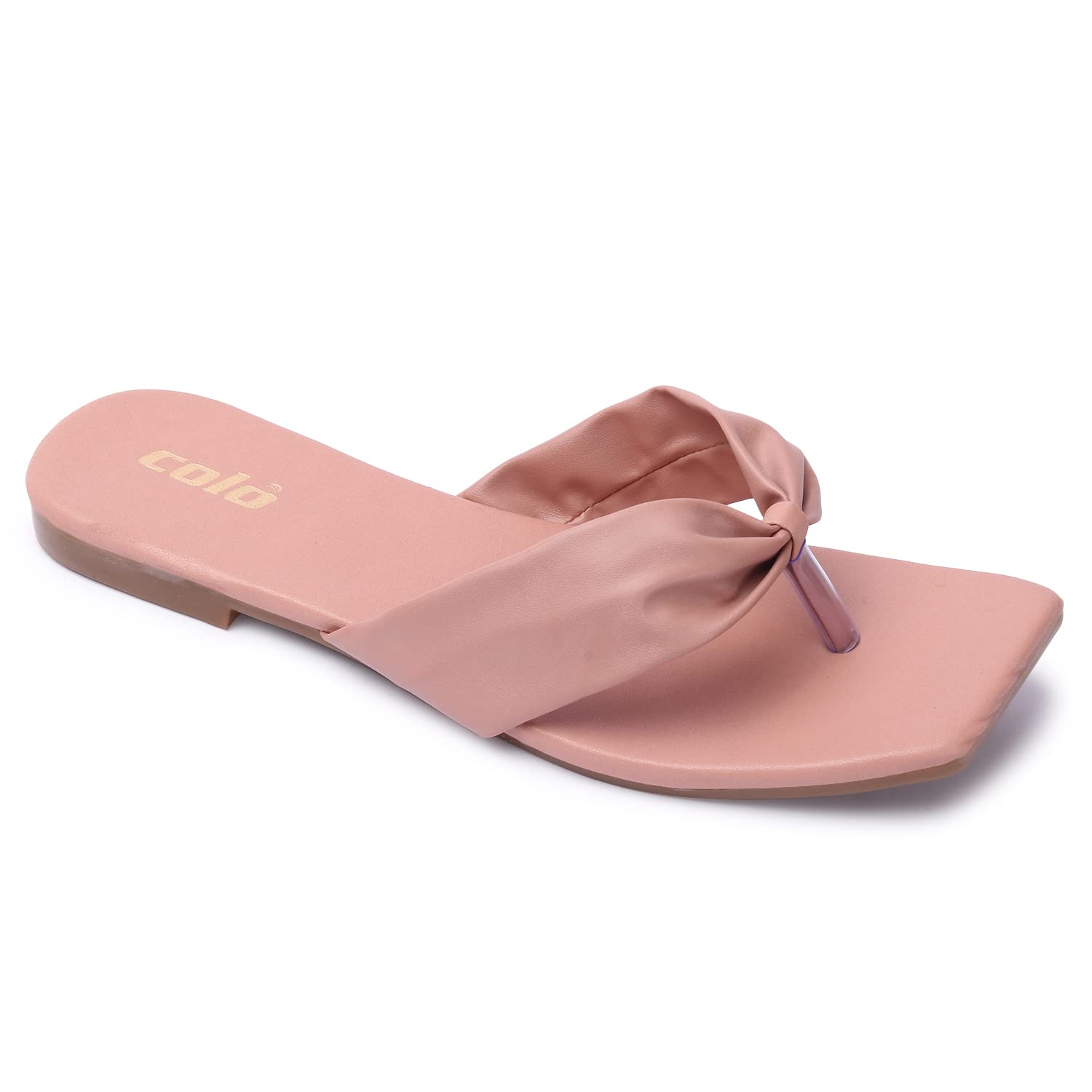 Colo Flat Fashion Sandal and Slippers for Womens & Girls NK-5 Peach Size 4 UK (B0B3VRYQ4M) Amazon Price History, Amazon Price Tracker