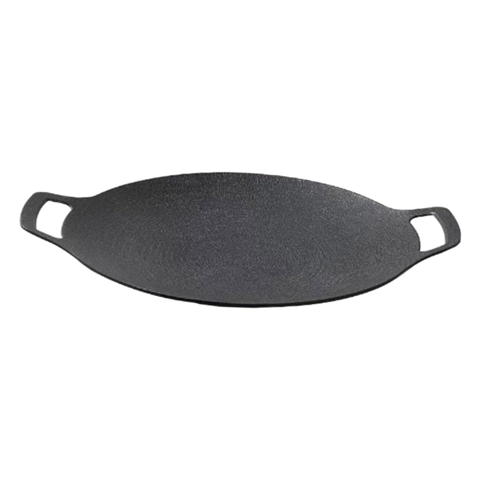 Sartén Antiadherente para Parrilla de Camping de Hierro para Bbq Familiar