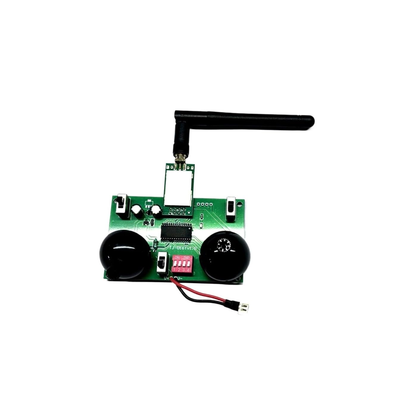 Modulo Ricezione Telecomando RC 2,4G 6CH 3KM Lunga Distanza | Con Spie LED, Per Auto RC, Barca E Aliante Ala Fissa(Remote control)