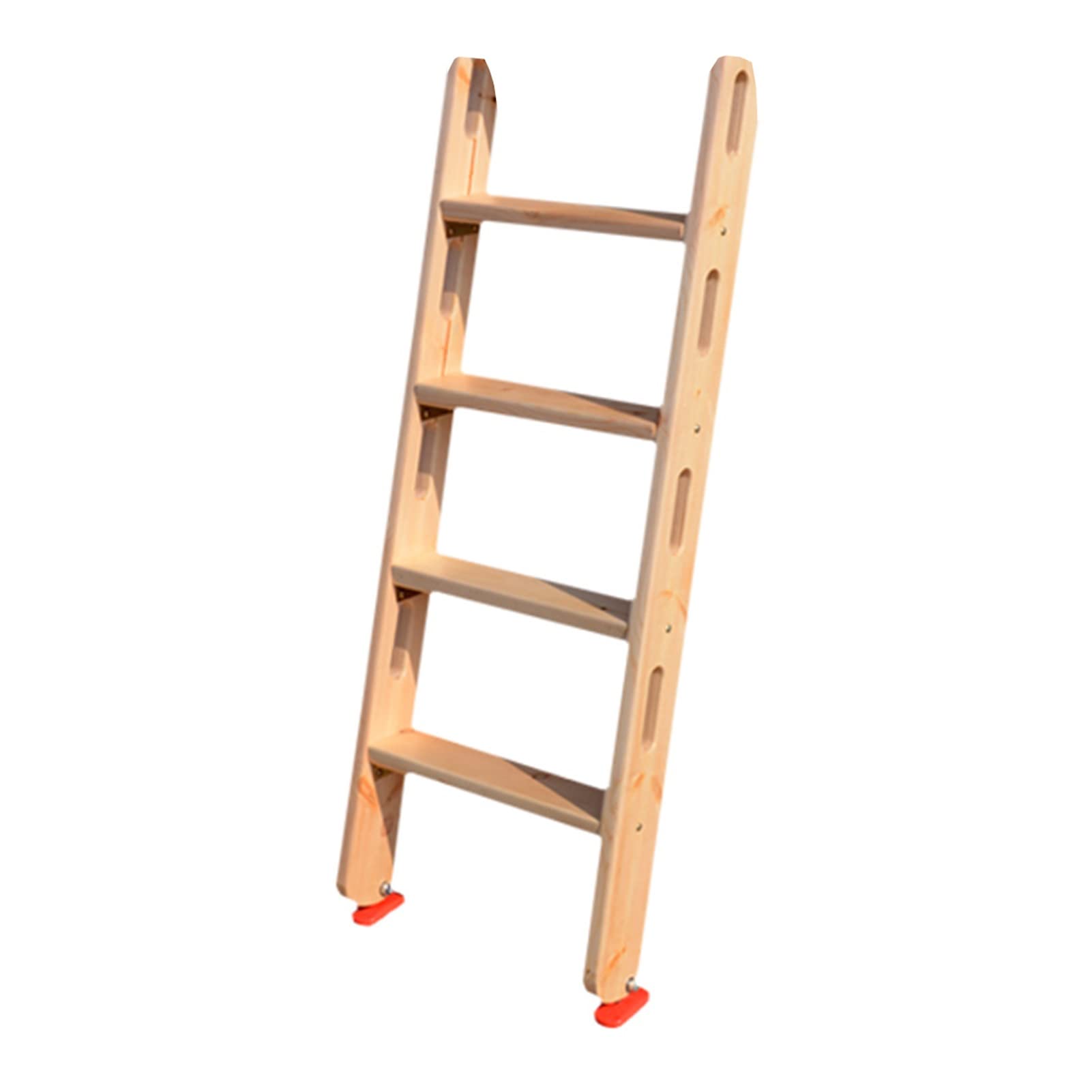 Échelle de lit superposé mobile et amovible en bois pour lit mezzanine gain de place