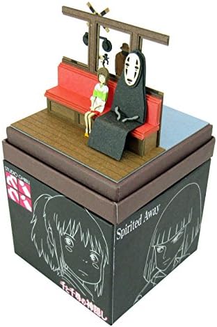 Miniatura 2 de Sankei MP07-15 Studio Ghibli Mini Spirited Away Ride on Kaihara Electric Railway Non-Scale Papercraft
