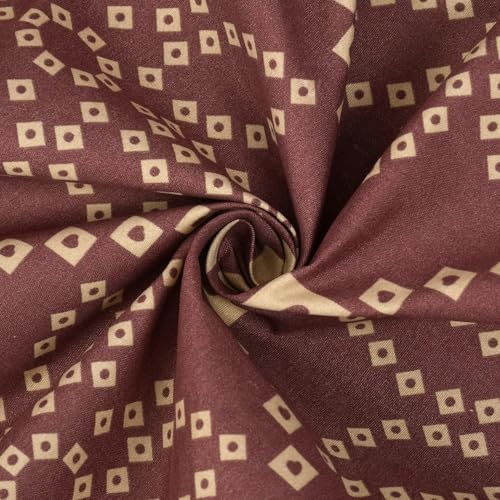 Image of 350 TC Premium Heavy Cotton Feel Elastic Fitted Bedsheet King Size with 2 Pillow Covers || Double Bed with All Around Elastic (New Wine1, Fitted - Double72x72)