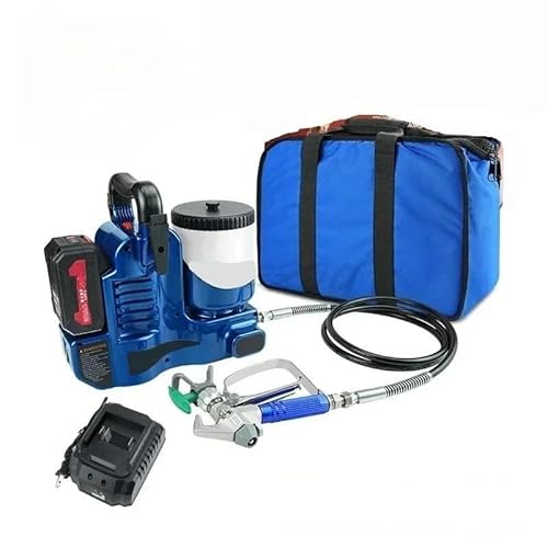 高圧エアレススプレー 電動ペイントスプレー リチウム電池充電式 小型バックパックスタイル 家庭用