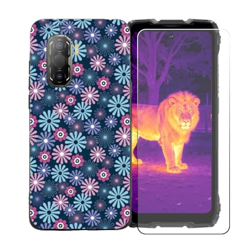 BMPNLSZ �K�p Blackview Rock 3 �X�}�z�P�[�X + HD�����K���X�ɓK�����ėpTPU�ی�J�o - BST19