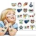 144Pcs Football Super Bowl Game Day Tattoos Party Favors - Temporary TATTOOS/12 Sheets/Teacher's Prizes Party Supplies Decoration