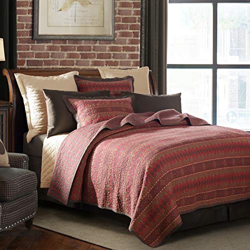 🛒 Flash Sale HiEnd Accents 3 PC Rushmore Reversible Quilt Set, King One-Day Sale: Up to 70% Off HiEnd Accents 3 PC Rushmore Reversible Quilt Set, King