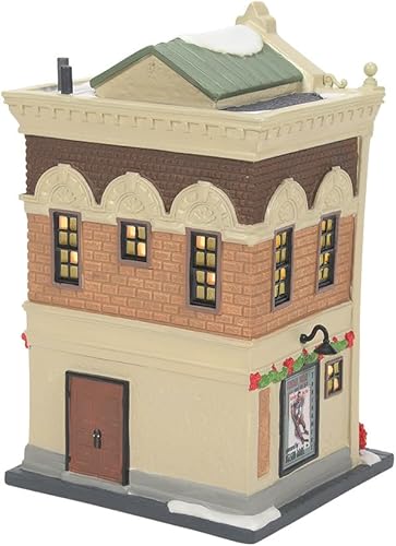 Miniatura 3 de Department 56 Christmas in The City Nelson Bros. Edificio deportivo iluminado, 8 pulgadas, multicolor