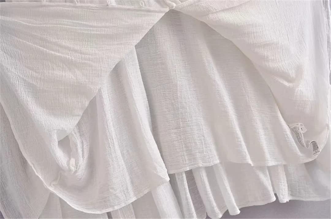 Moda damska z guzikami panelowy obszycie sukienka midi vintage rękaw trzy czwarte z podszewką damskie sukienki