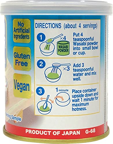 Kinjirushi Brand Kinjirushi Japanese Wasabi Powder For Sushi thumb #4