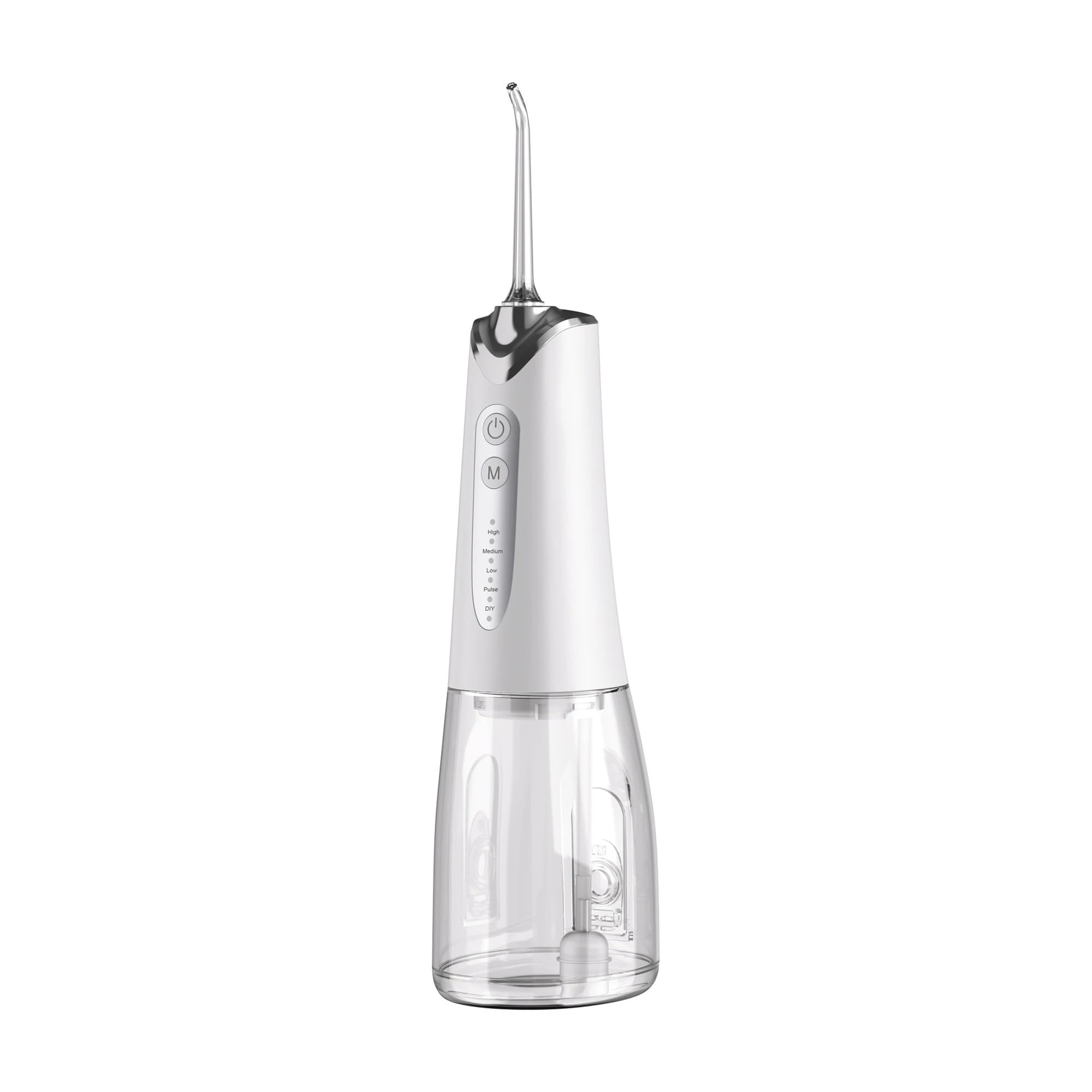 Wasser Flosser 300ML tragbare Dental Irrigator Oral Pick Zähne Reinigung Gerät for tiefere Reichweite und Reiniger(Black)