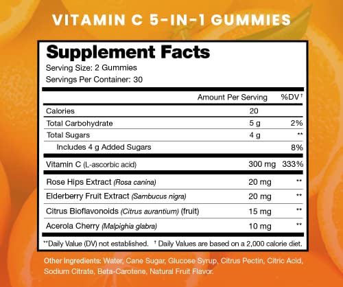 Nutrachamps Biotin Gummies And (2-Pack) Vitamin C Gummies Bundle #TOP1