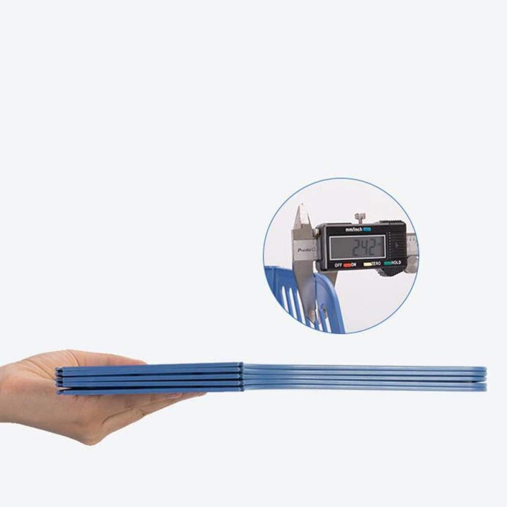 Portadocumenti, portariviste, ripiano portaoggetti in plastica, Portadocumenti a 4 Scomparti, Resistente, per Ufficio, Grigio