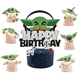 7 Stück Tortendeko Geburtstag kind,Torten Deko kind Mini Figuren,Tortendeko kind er,Kuchendeko Geburtstag kind,Happy Birthday Tortendeko,für Thema geburtstag deko
