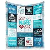 Paoeyty Nurses Appreciation Gifts Blanket 60"X50"