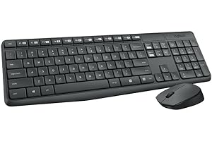 Logitech MK235 Work-from-Home Wireless Keyboard and Mouse Combo Set