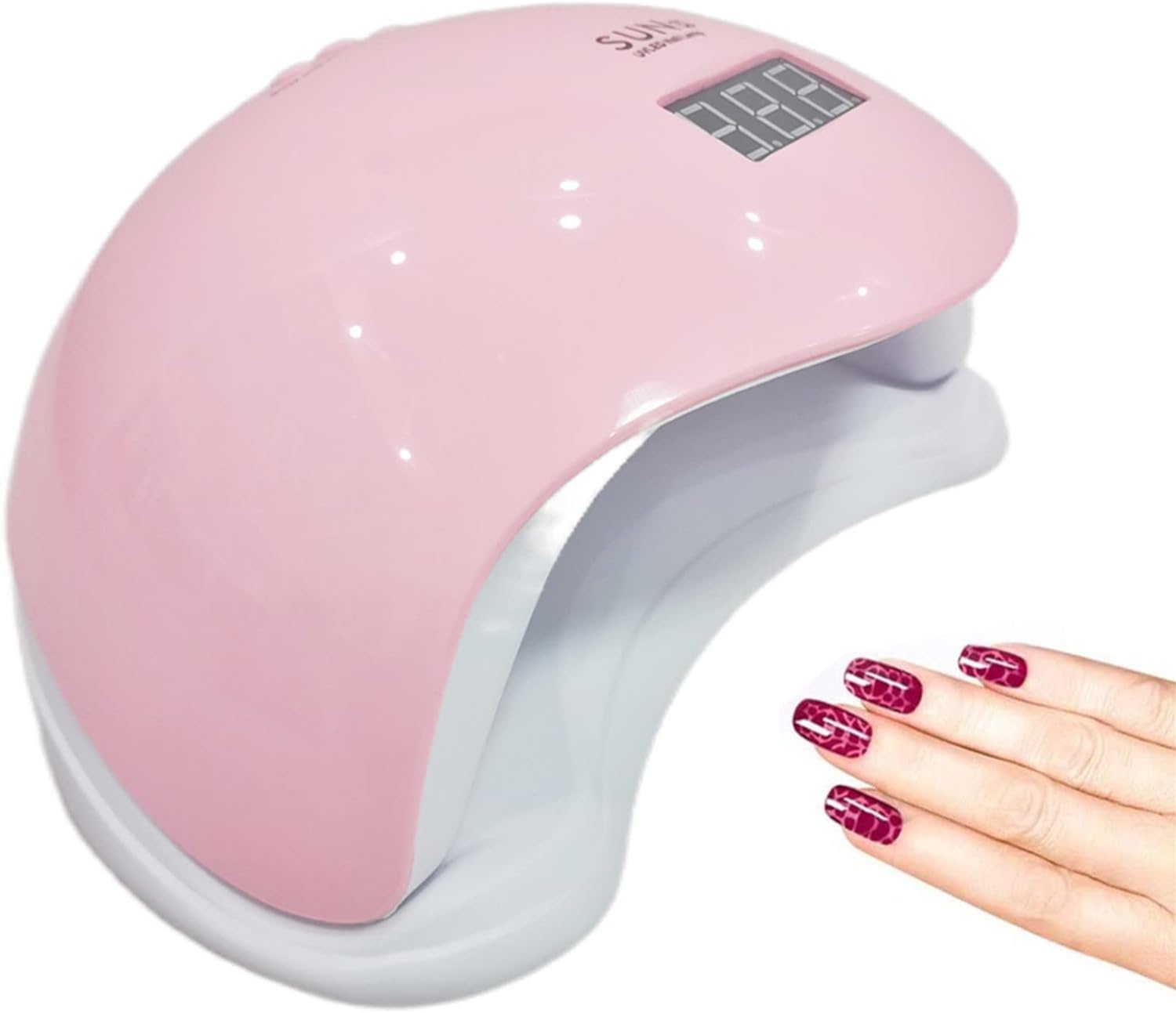 Beauty Empire Professional Intelligent 48w 24 LEDs Automatic Sensor LED UV Nail Dryer Nail Curing Nail Art Lamp Manicure Pedicure Tool Gel Based Nail Polish for All Kind of Nail Paints-image-37