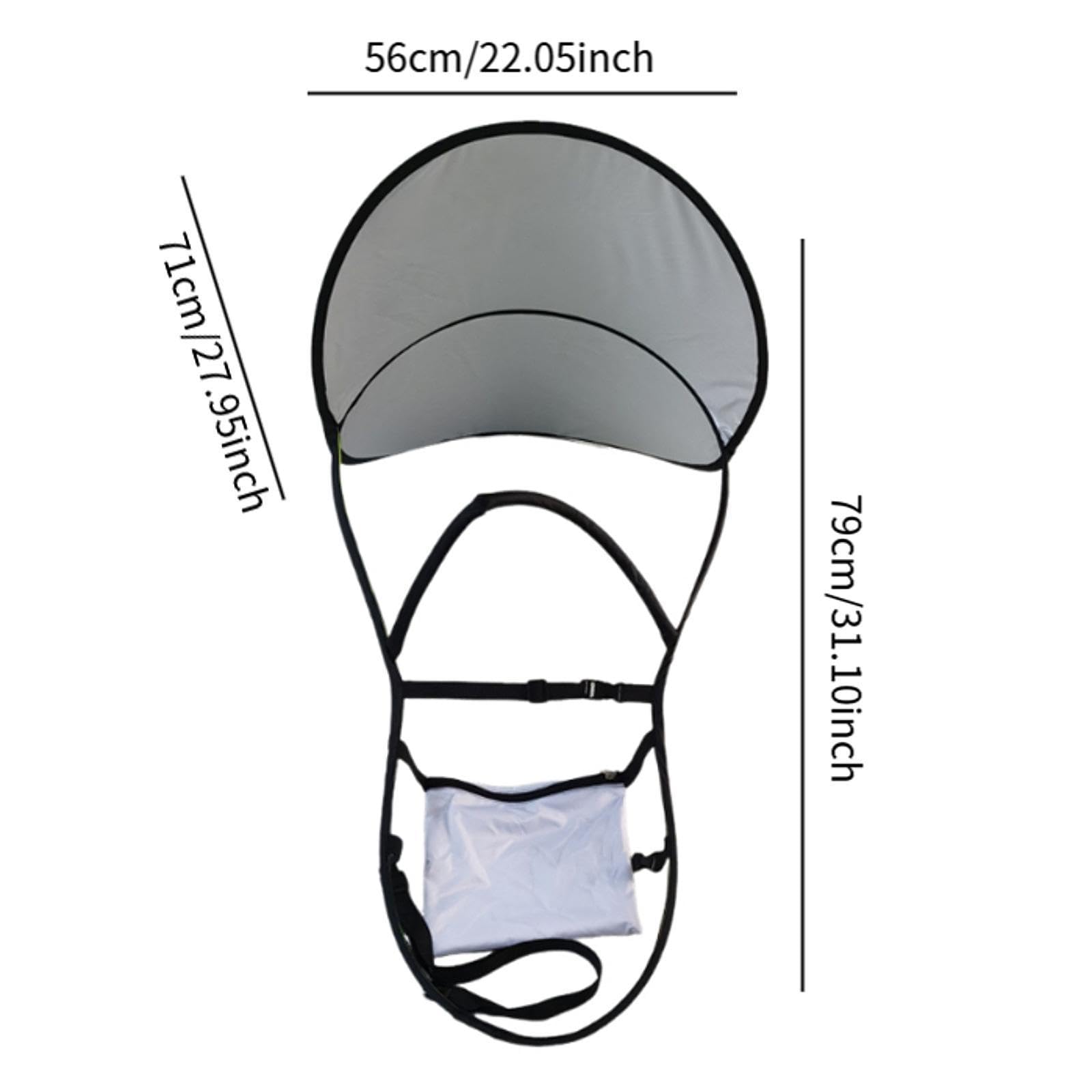3X Cappello di Protezione Solare, Cappello Antipioggia, Cappello da Golf Grande, Cappello da Sole per Uomo E Donna per Campeggio E Pesca