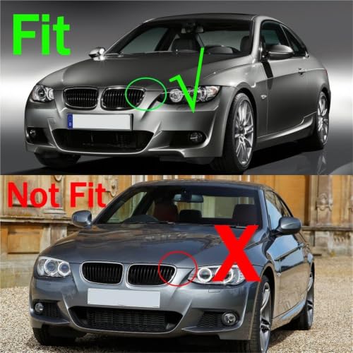 Diffuseur d'ailes lèvre BMW E92 E93 LCI Look pare-chocs avant 2007-2010 - 4